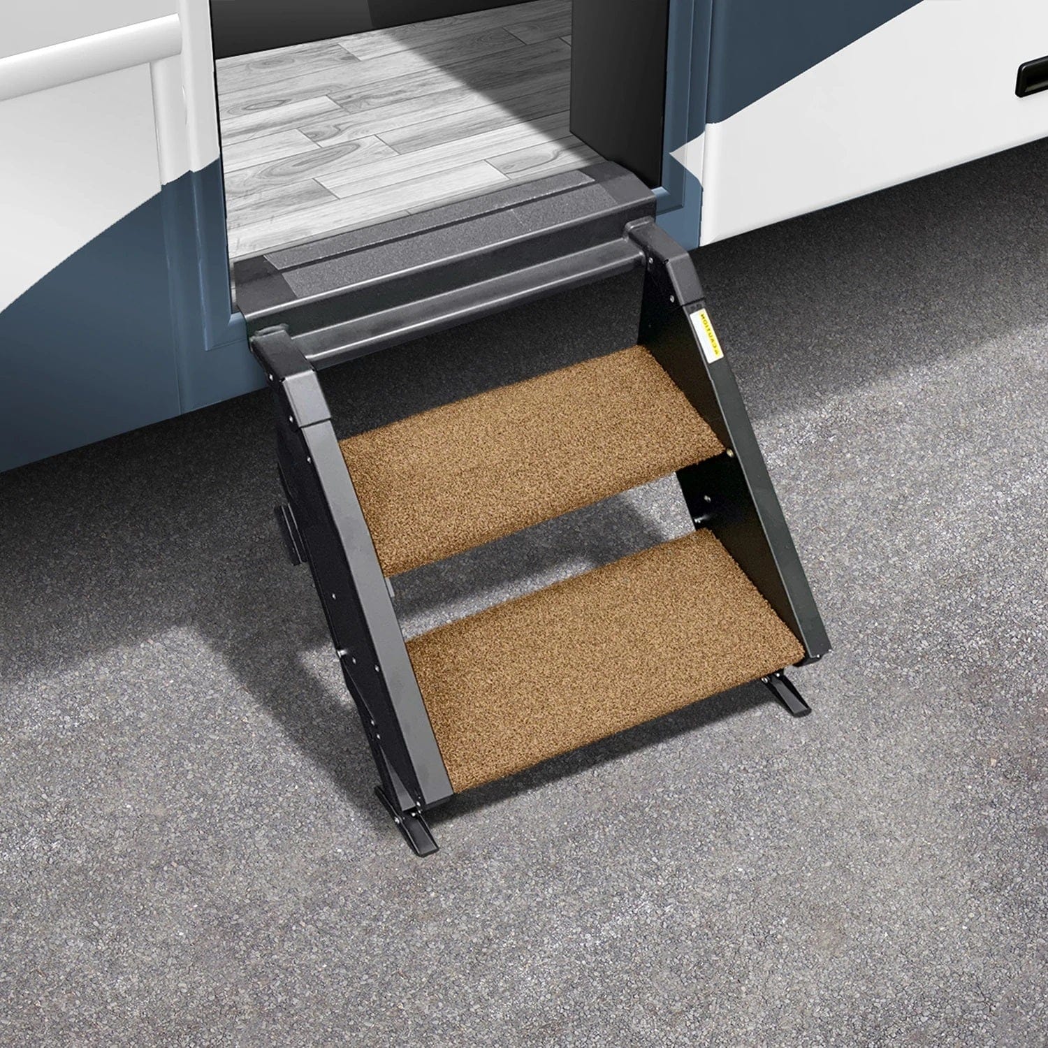 Prest-O-Fit 17.5” Trailhead RV Step Rugs Fits MORryde StepAbove 2 Step STP-201 - 2 Pack