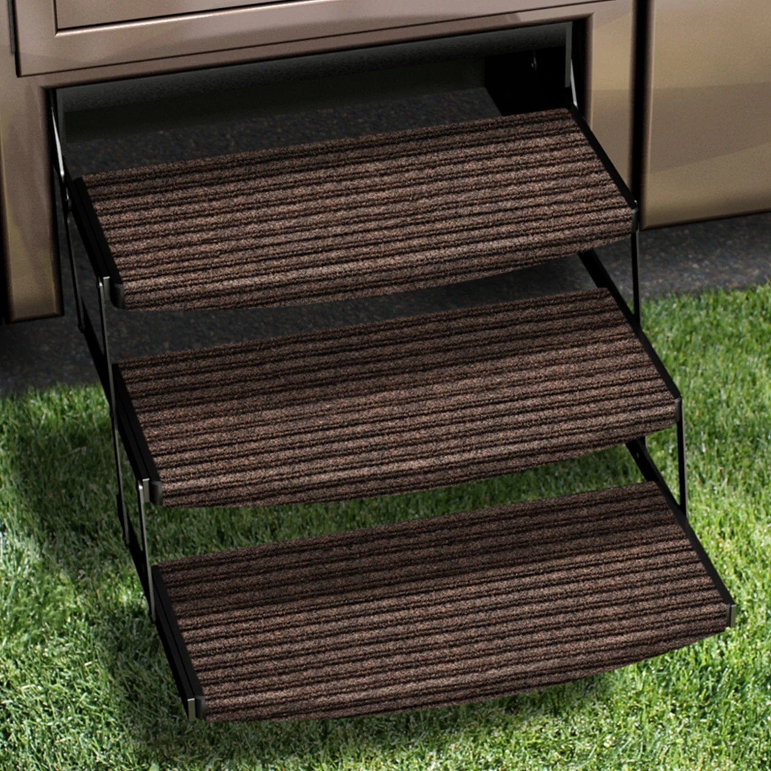 Prest-O-Fit 22" W Ruggids Universal RV Step Rug - 3 Pack
