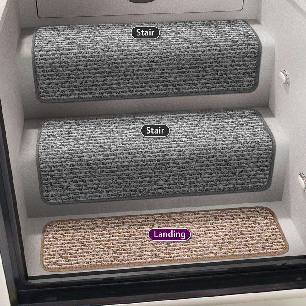 Prest-O-Fit 23.5" x 8" Decorian Step Huggers for RV Landing Step