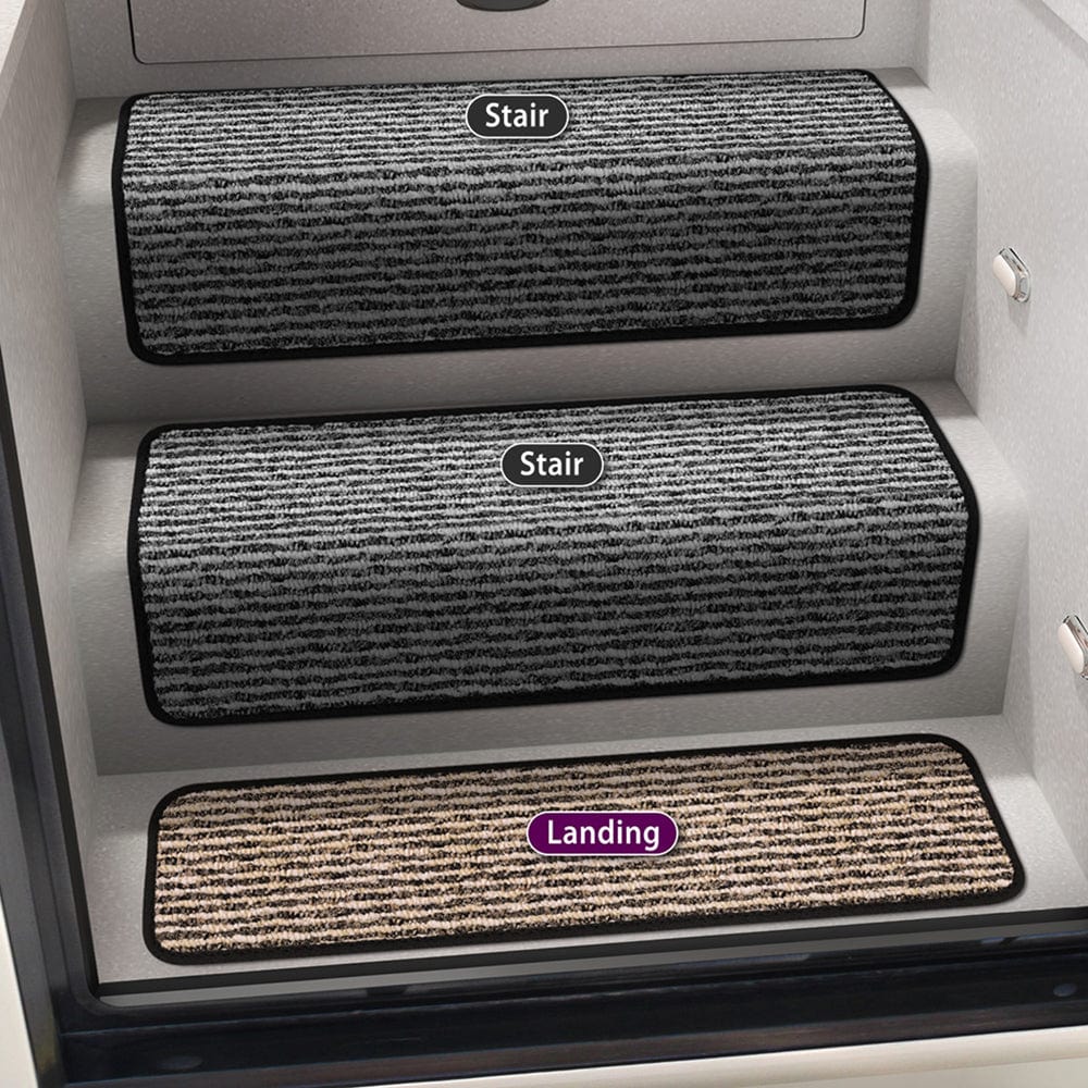 Prest-O-Fit 23.5" x 8" Decorian Step Huggers for RV Landing Step