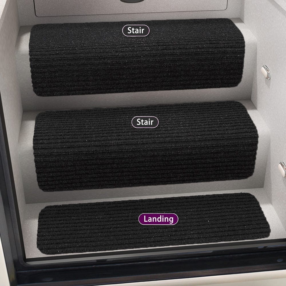 Prest-O-Fit 23.5" x 8" Decorian Step Huggers for RV Landing Step