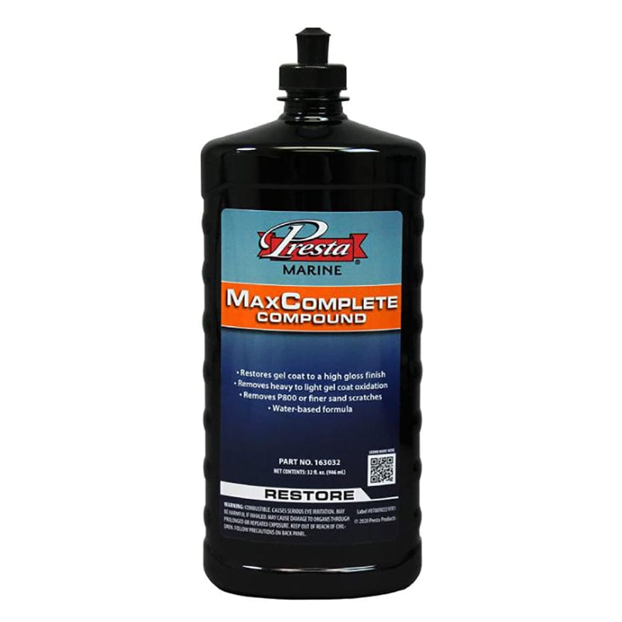 Presta Marine 163032 Maxcomplete Compound – 32Oz.