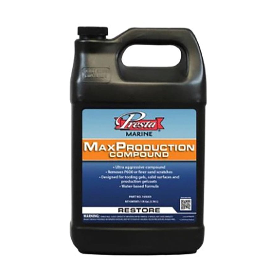 Presta Marine 165001 Maxproduction Compound – 1 Gallon