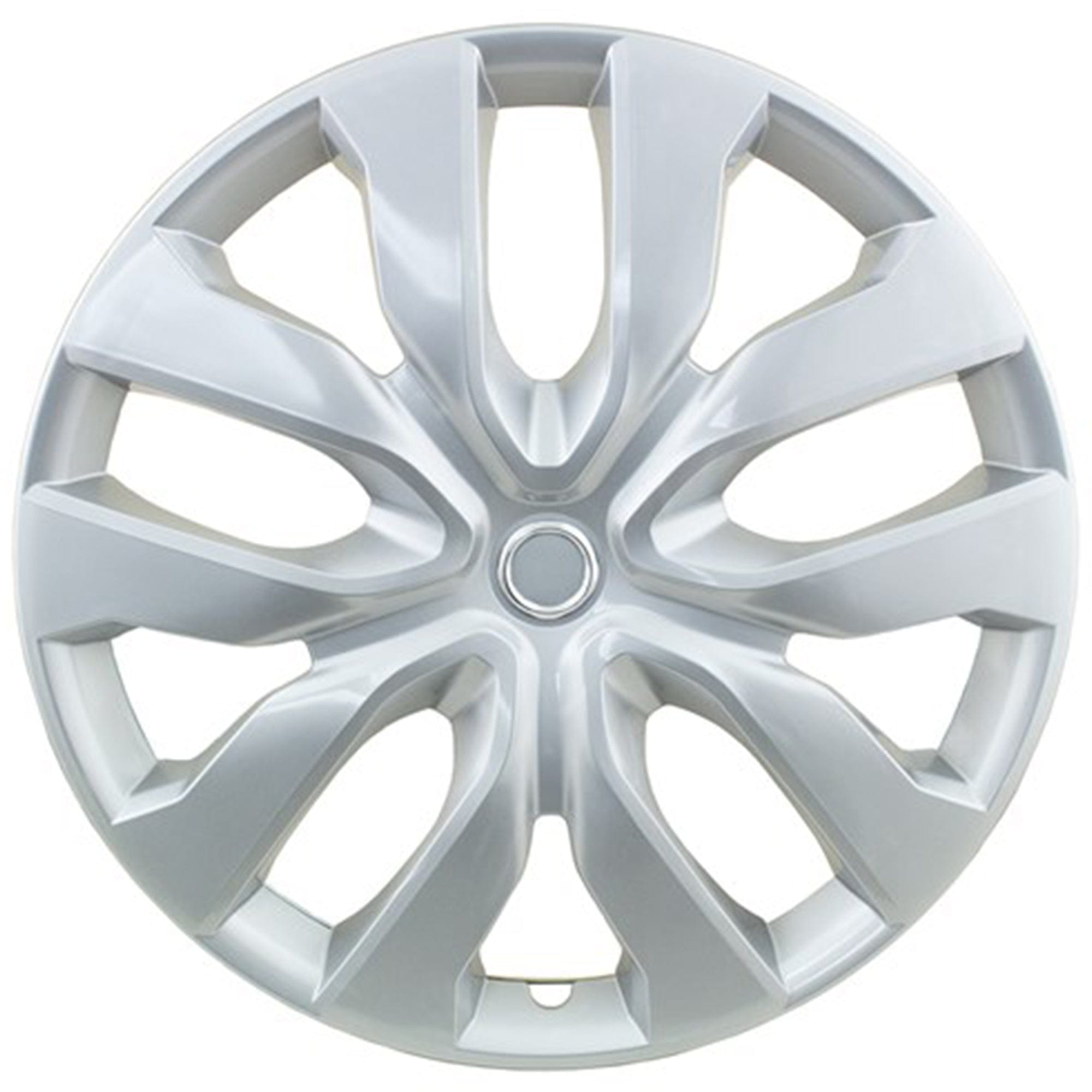 PacRim PRT-1052-15S-L 15" Nissan Rogue Style Silver Lacquer Wheel Cover Set