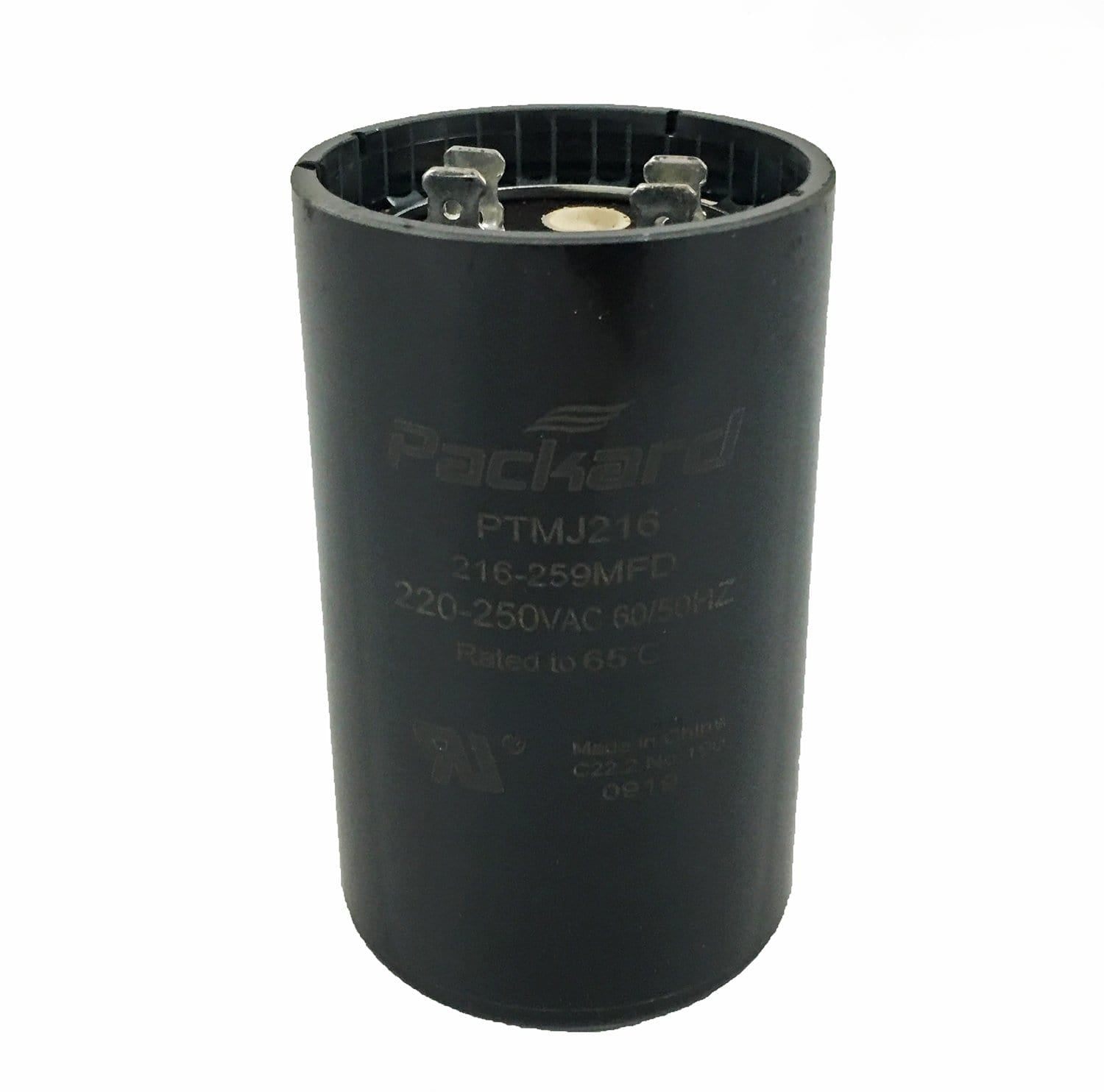 Packard PTMJ216 Start Capacitor 216-259 MFD 220-250 Volt