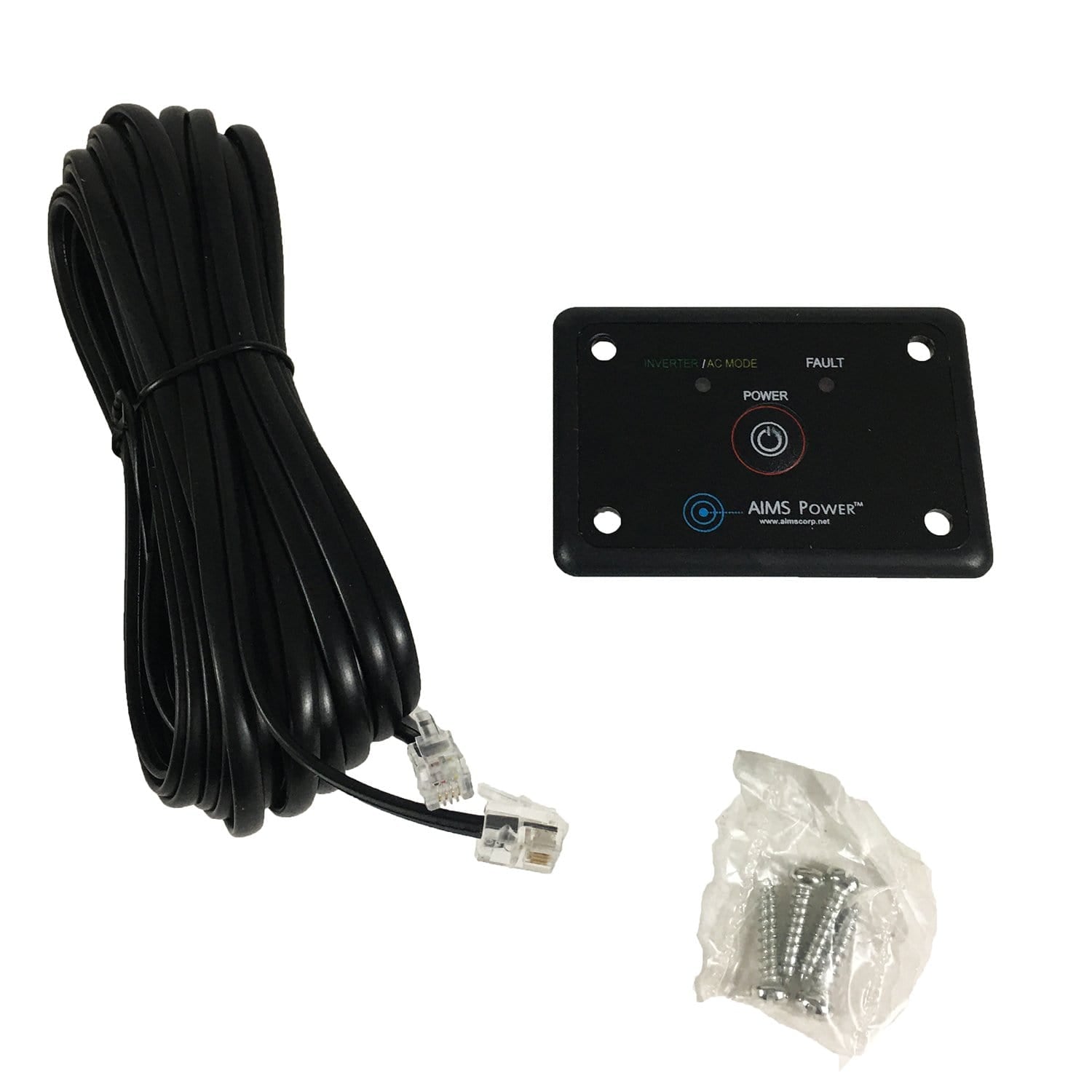 Aims Power REMOTEHF Flush Mount Inverter Power Remote On/Off Switch