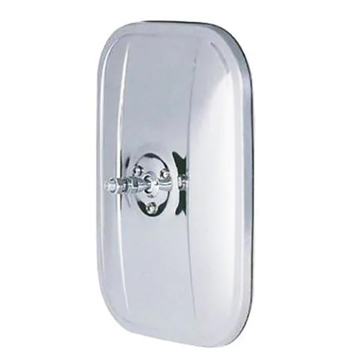 K Source RH057 Ball Joint Passenger Side View Mirror Head, SS