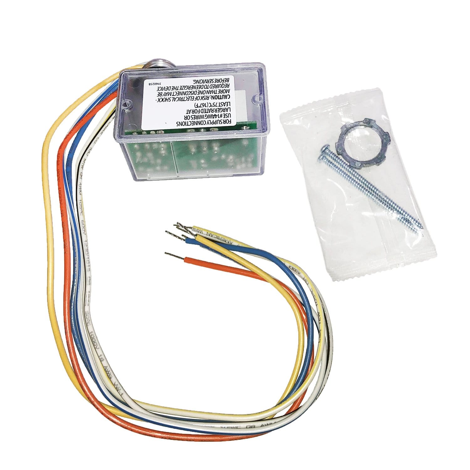 Packard RIBU1C-N4 Functional Devices Pilot Relay 10 Amp 10-30 Vac/dc/120 Vac NEMA 4X