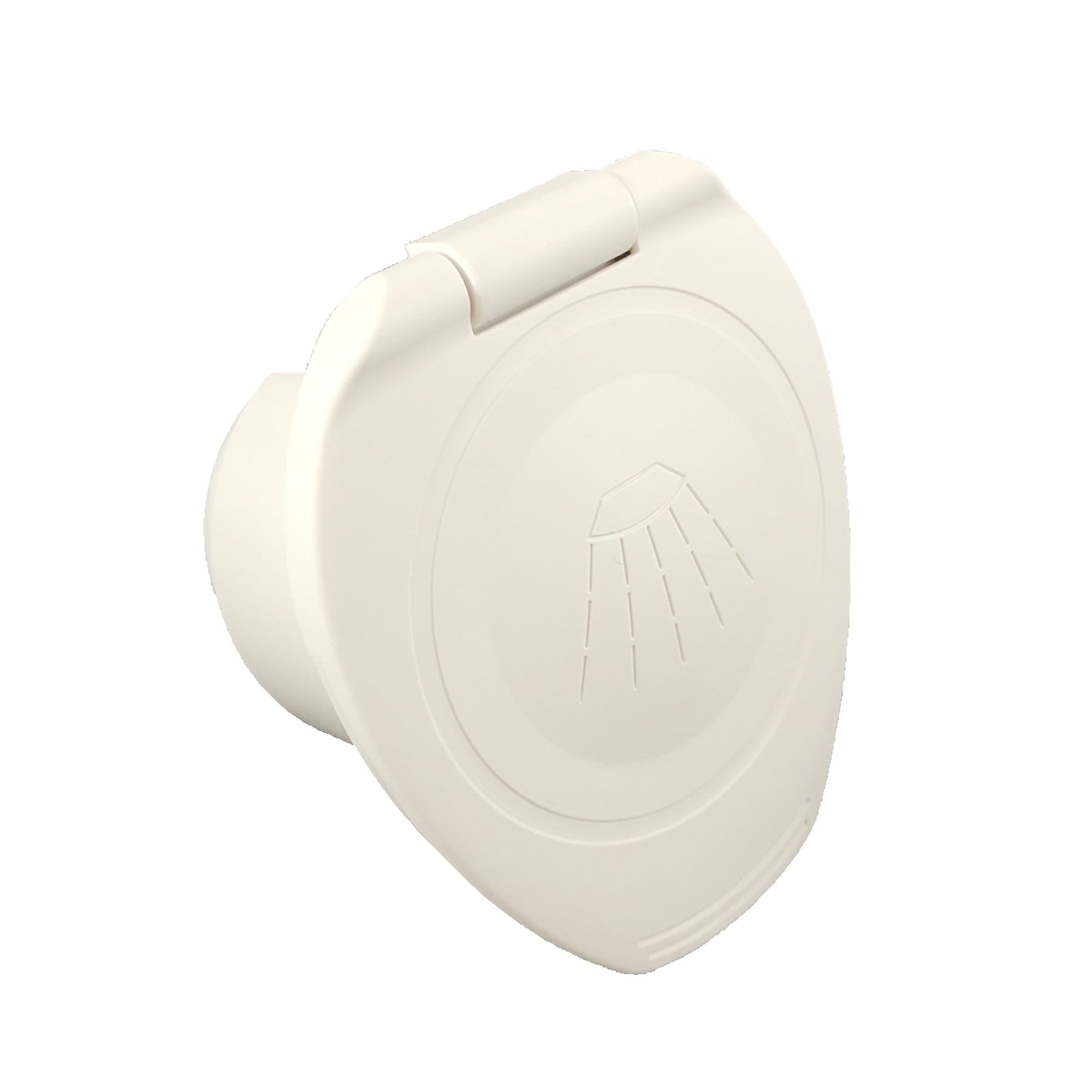 Scandvik 12104P Recessed Cup / Cap, White