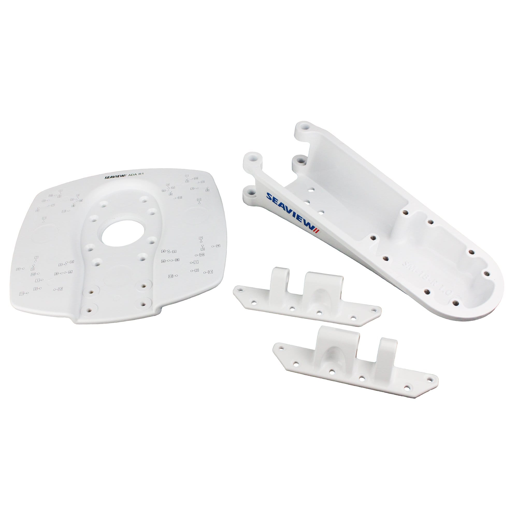 Seaview SM18U Mast Mount for 18" Satdome / Radar - Furuno, JRC, Koden, Lorenz