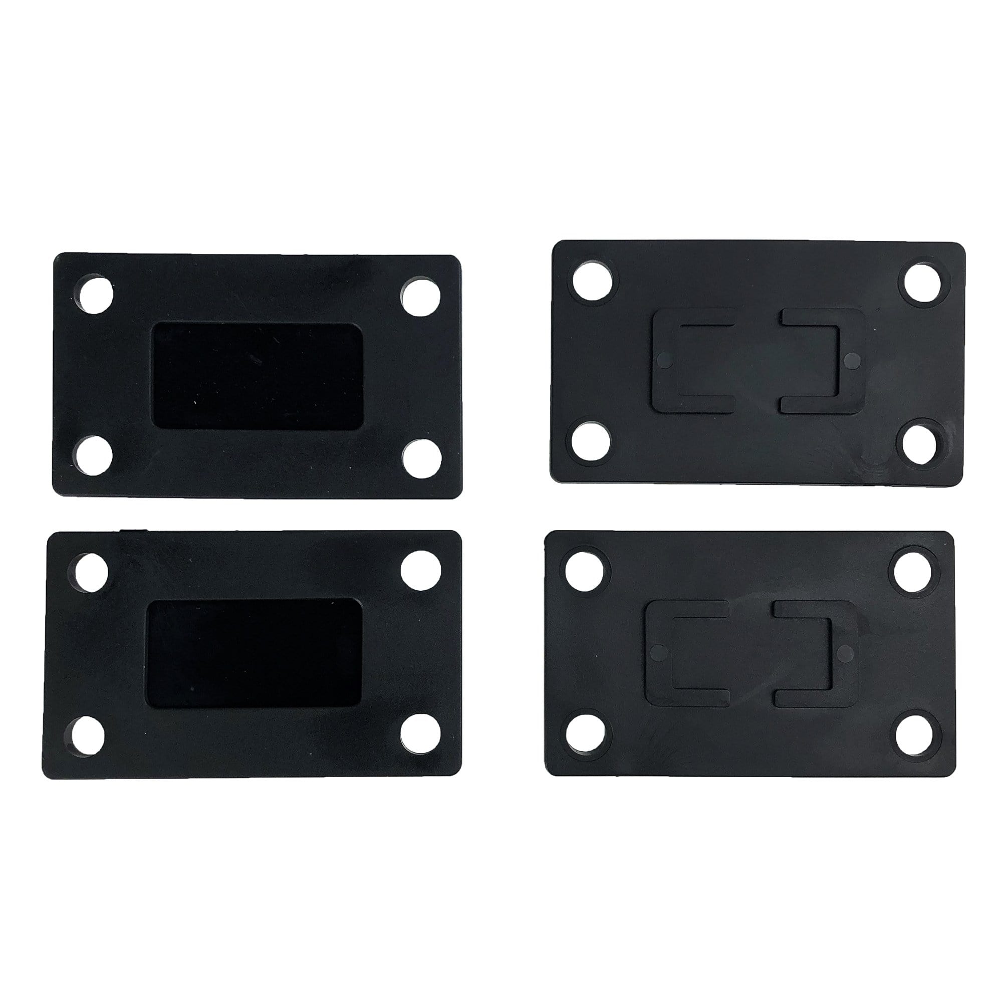 Shakespeare SHA-414 Set Of 4 Ratchet Mount Rubber Shims, 5° Tilt, 1/2 Notch