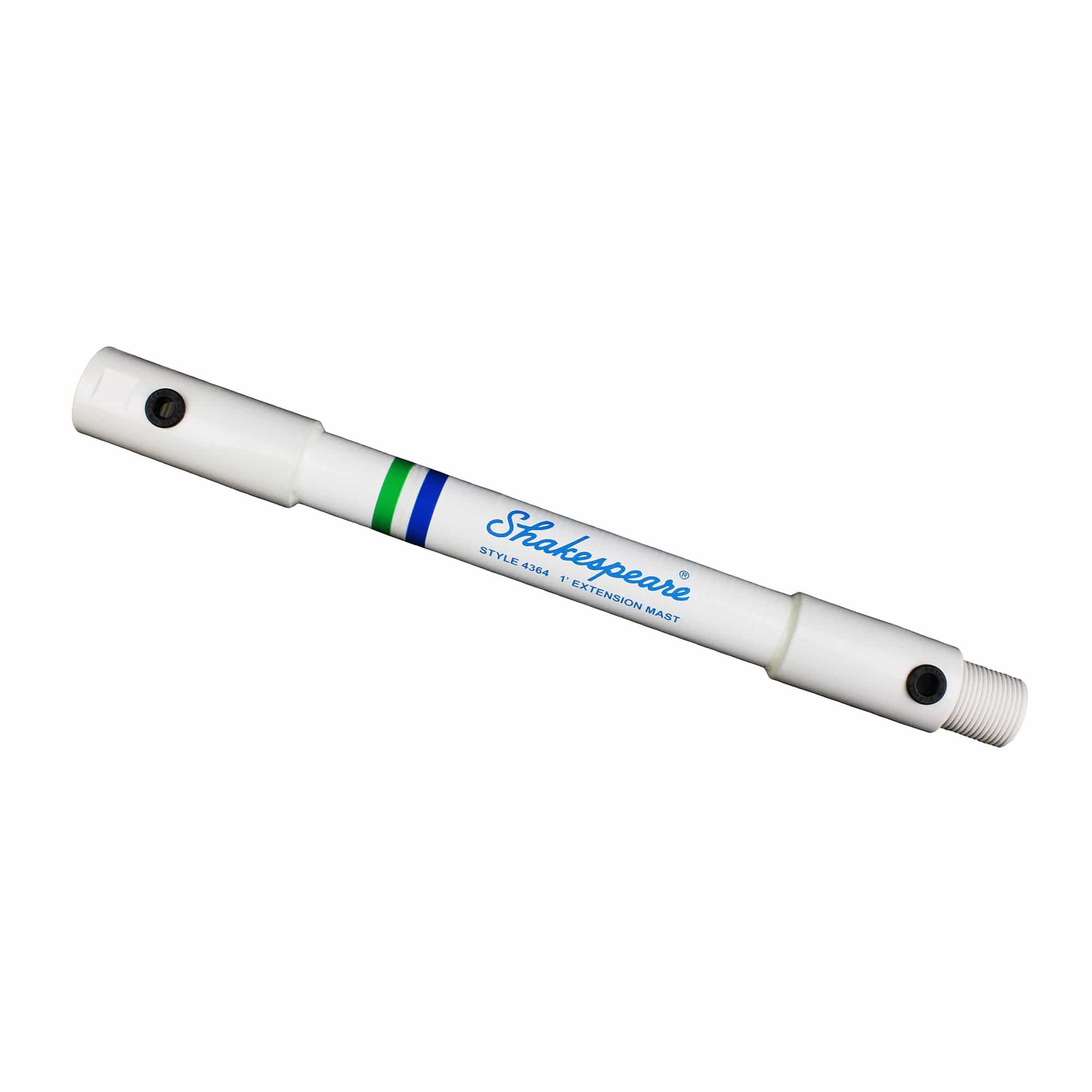 Shakespeare 4364-B 1' Classic Antenna Extension Mast W/ Nylon Ferrule, 1" Dia.