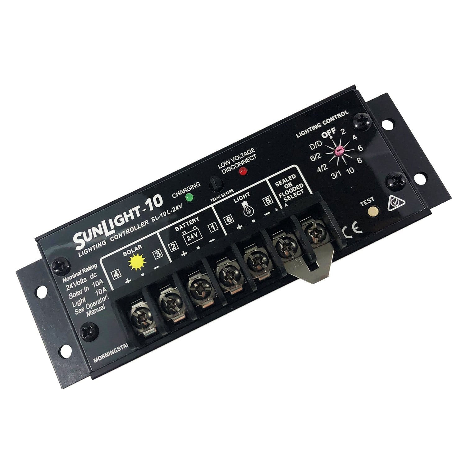MorningStar SunLight SL-10L-24V 10 Amp 24 Volt Solar Lighting Controller