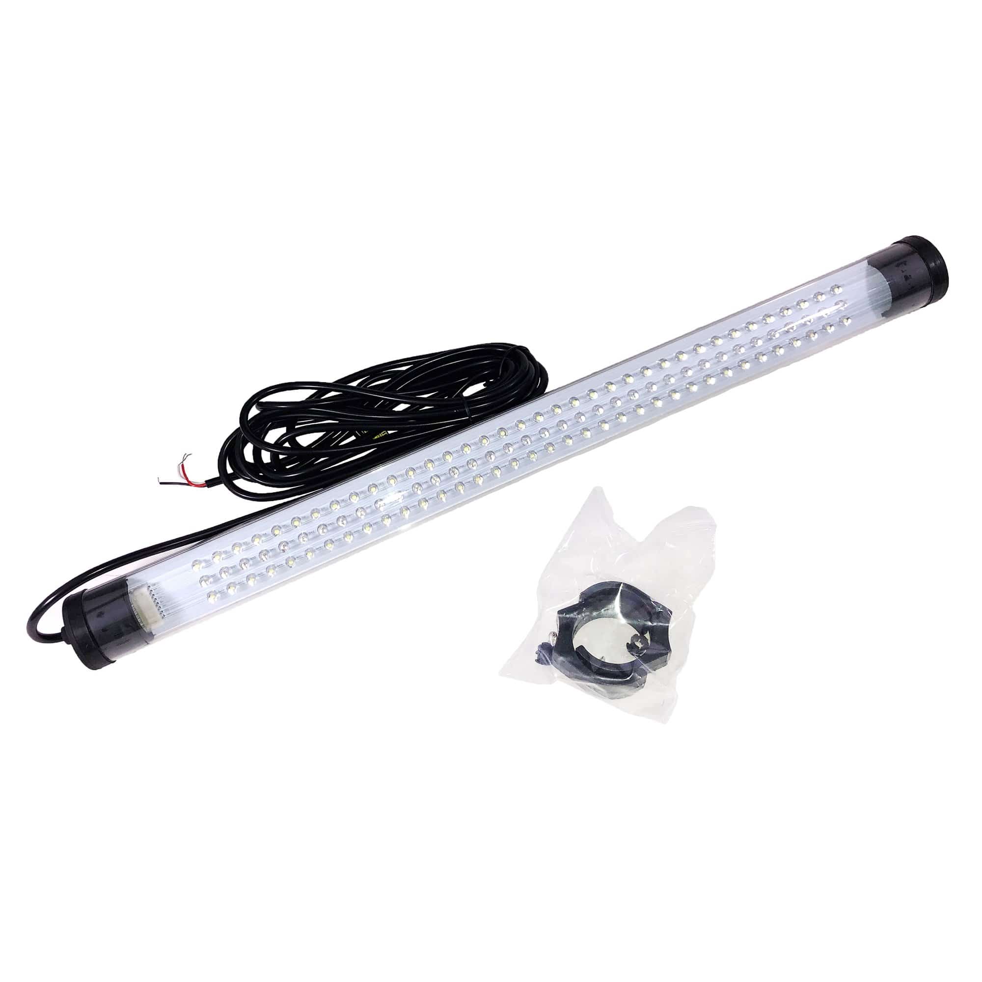 Taco F38-2060R-1 T-Top Red/White LED Tube Light w/ Cable