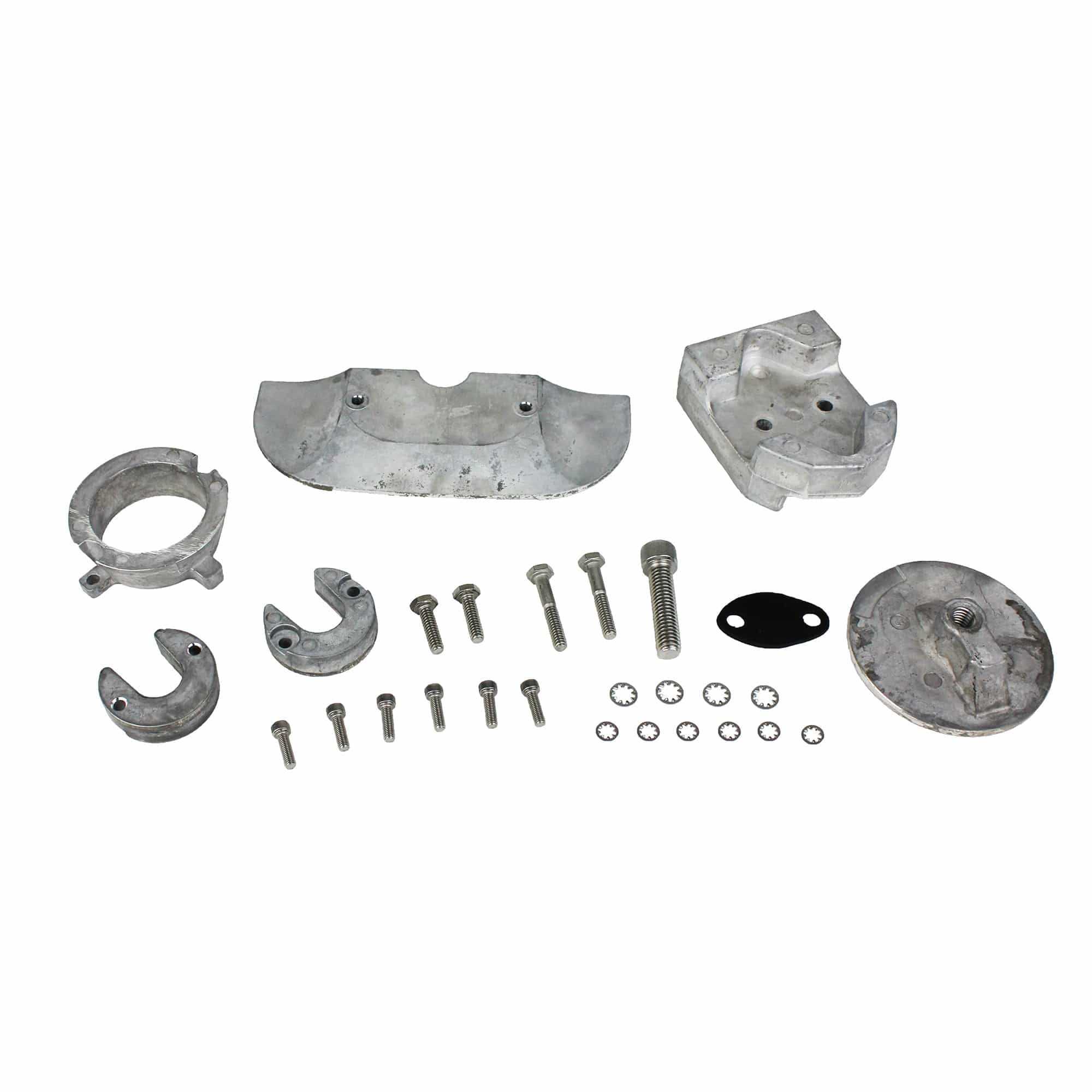 Tecnoseal 20801MG Mercury Alpha I Gen II Anode Kit W/ Hardware, Magnesium