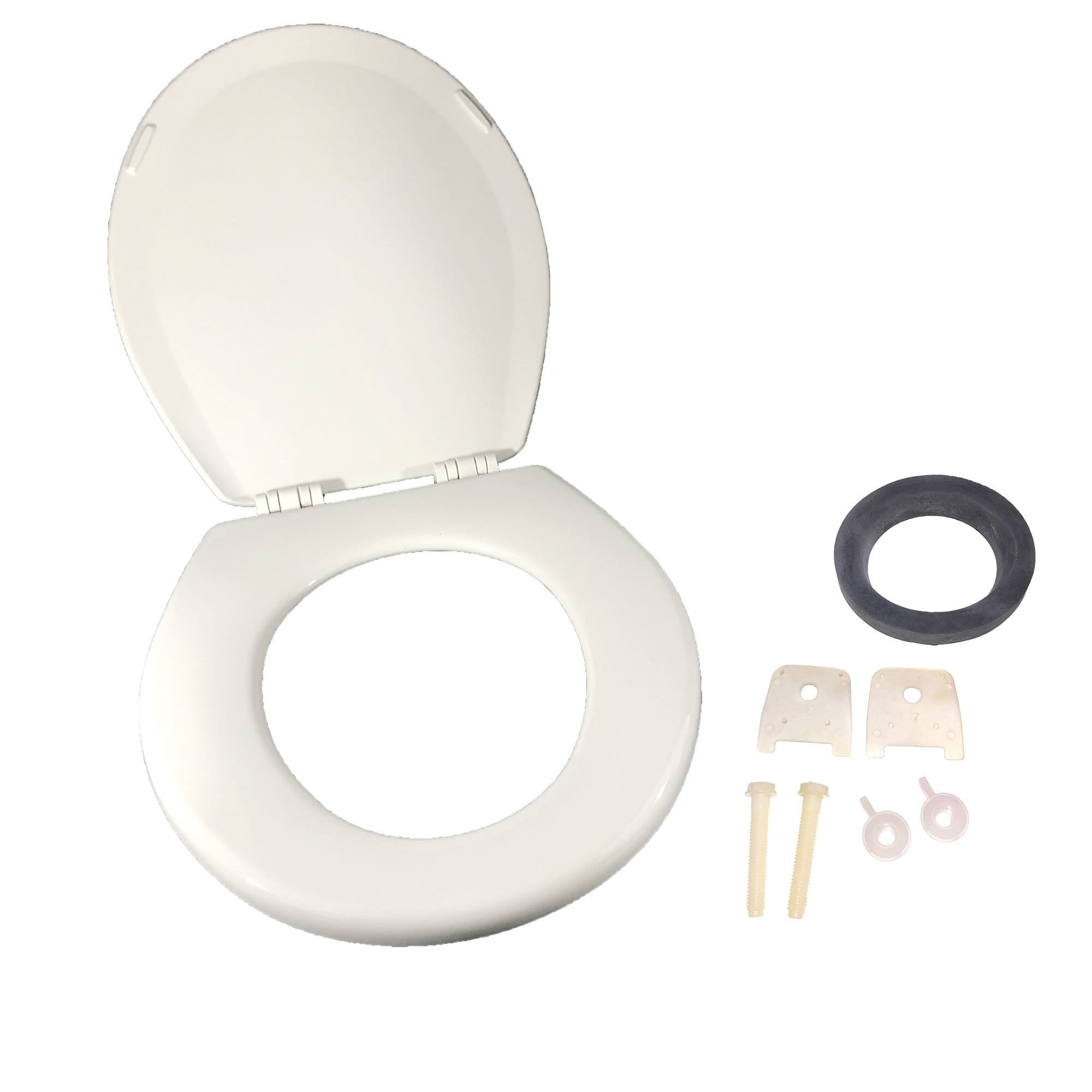 Thetford 34454 Style Plus Toilet Seat, White, Wood