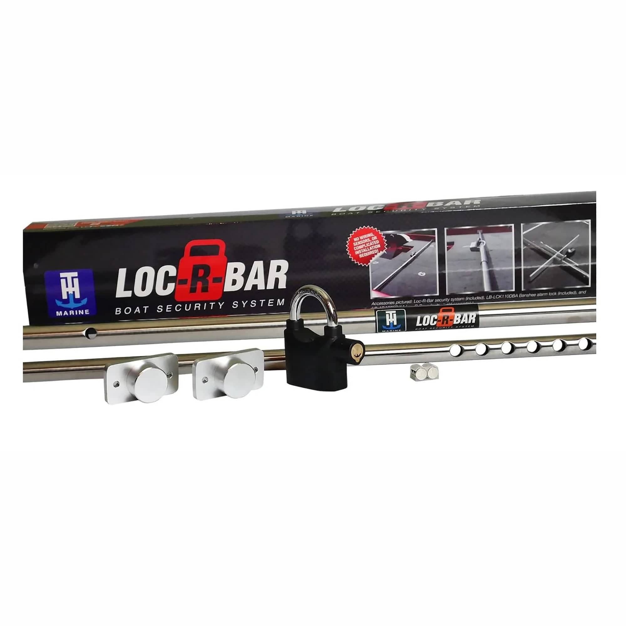 TH Marine LB-LRBS113S Loc-R-Bar Boat Alarm Security System