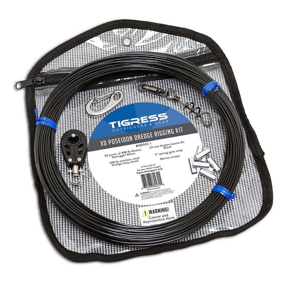Tigress 88443-1 XD Poseidon Dredge Boom Rigging Kit