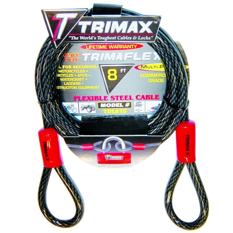 Trimax TDL815 Trimaflex Dual Loop Multi-Use Cable 8' L X 15MM