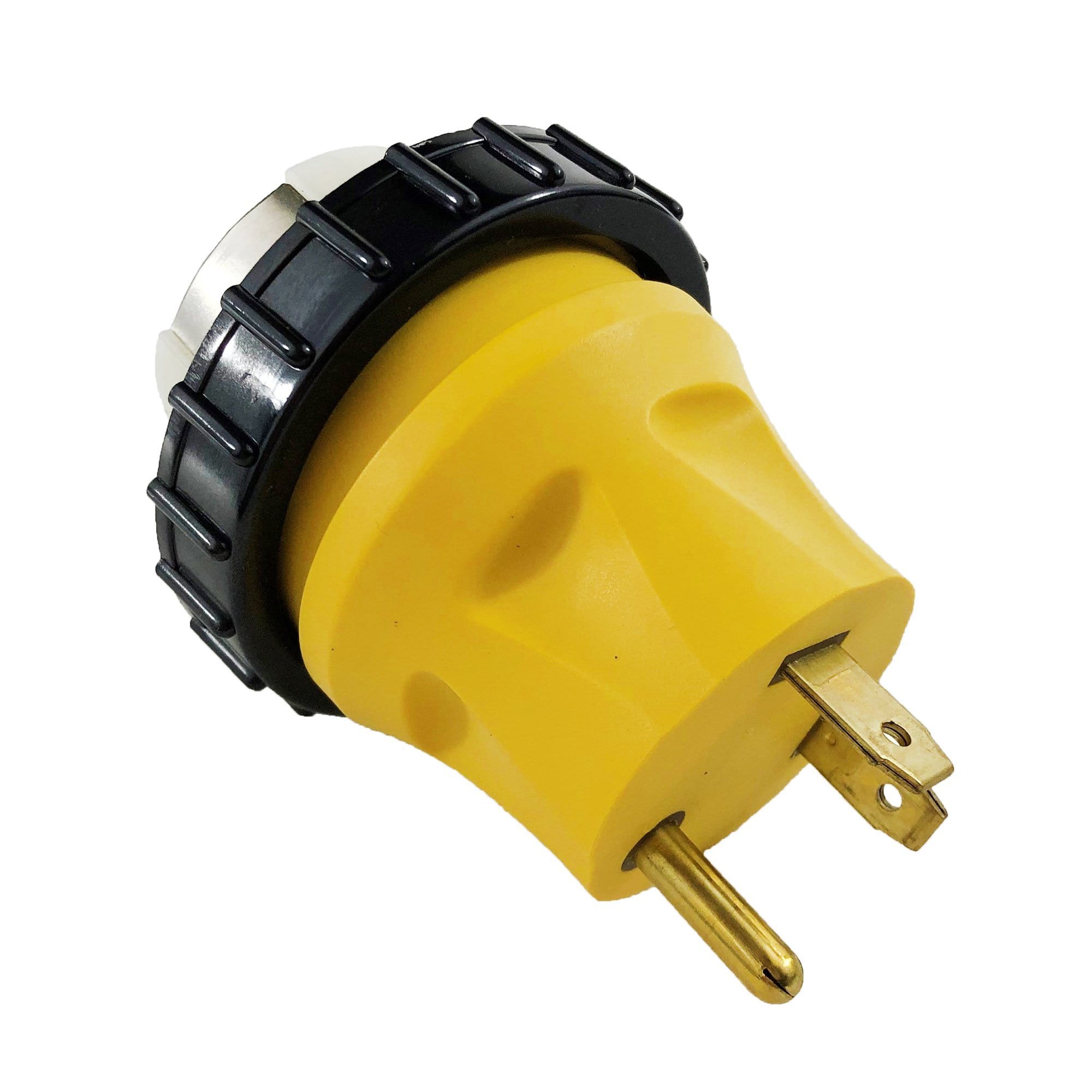 Voltec 16-00597 30-50 RV Locking Molded Adapter TT30P to SS2-50R