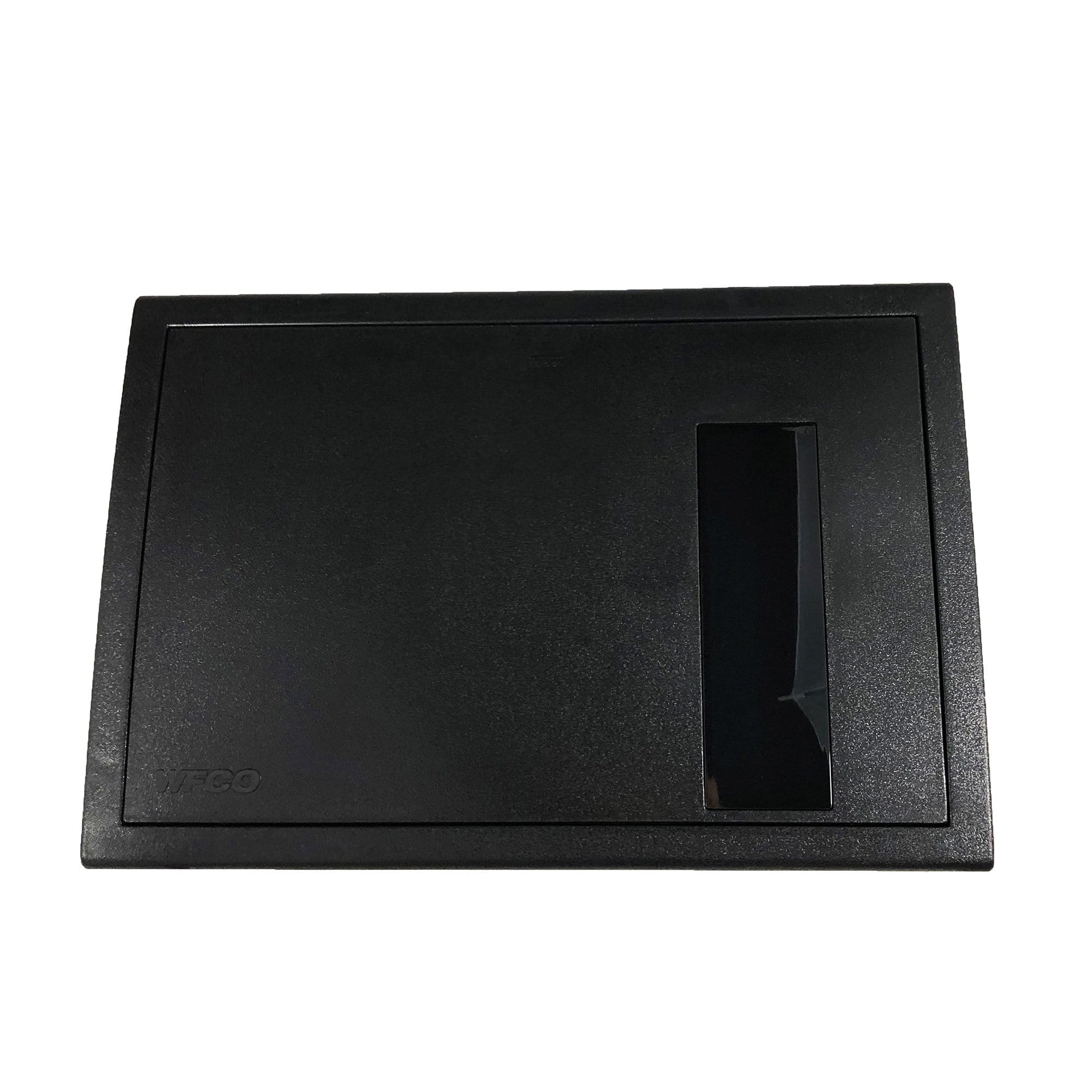 WFCO WF-8930/50NNPB-DA Arterra Black Plastic Door Assembly For WF-8930/50NPB W/Window (9-1/2" H X 13-3/4" W)