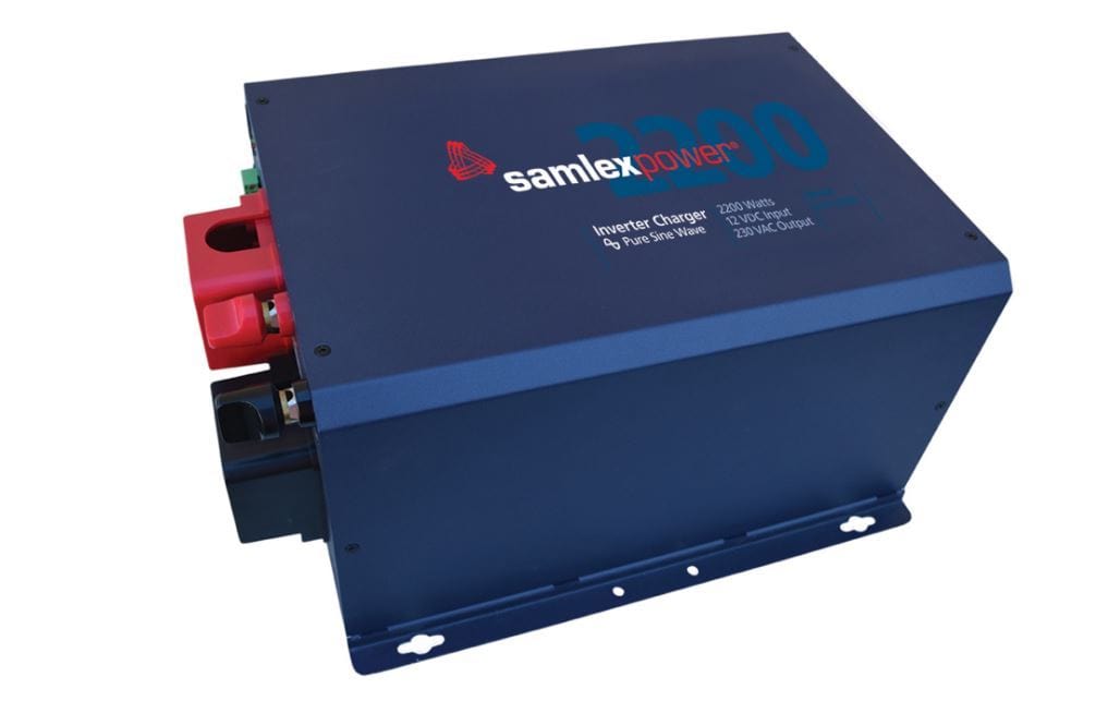 Samlex EVO-2212E 2200 W 12 VDC 230 VAC 50 Hz Off-Grid Sinewave Battery Inverter