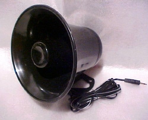 Opek Airlink Telecom TH-55FP 5" Deluxe Plastic Horn Speaker