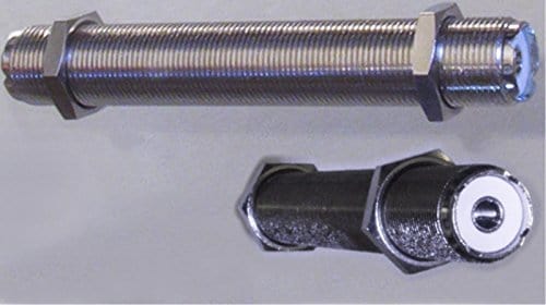 Opek AT-7518-6 UHF Double Female Coax Connector - 6"