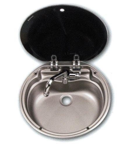 Dometic VA7306AC Round Sink Stainless Steel