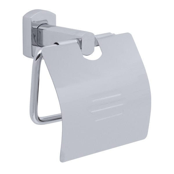 Miah- Single Post T.P. Holder w/Lid (Chrome) Ambassador Marine 130-1801-CP