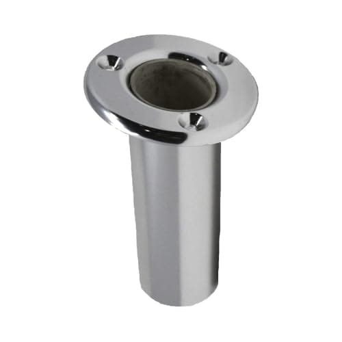 Taco Marine Rod Holder, 10 Deg W/round Flange 5-1/2 Tube F31-0702BXY