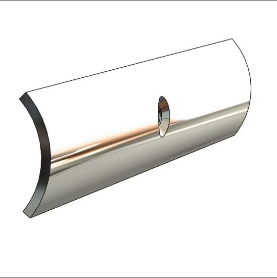 Taco Rub Rail, 1x16' 316 Ss Dr/cs #10 On 6" Centers S11-4650P16B