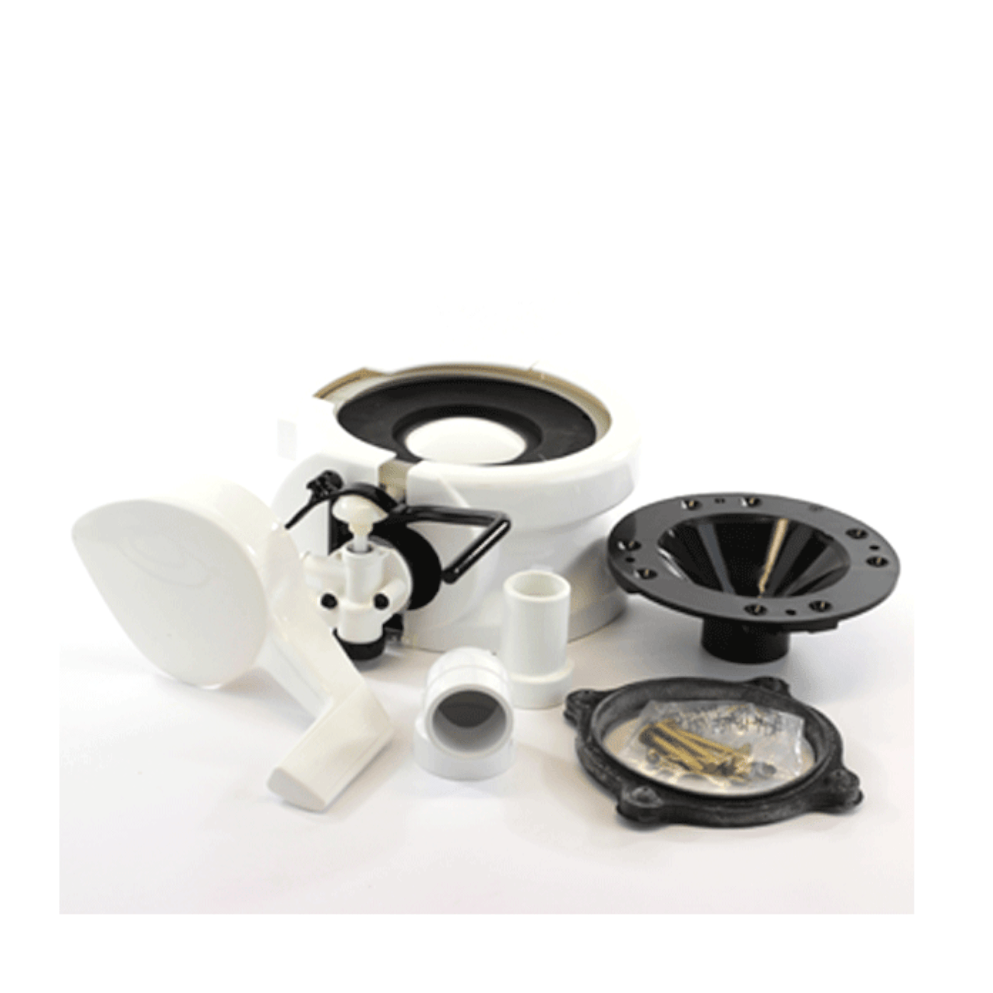 Kit, 506/806/1006/706 Toilet Base-wht Dometic 385310132