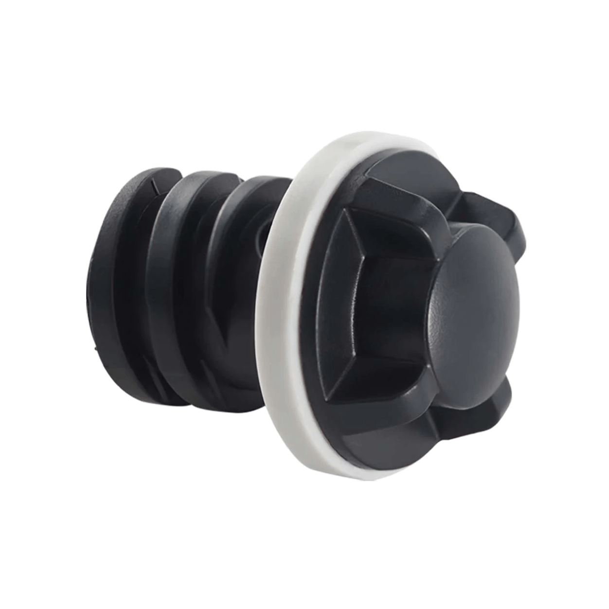 LAKA Coolers 1040 Replacement Cooler Drain Plug Black