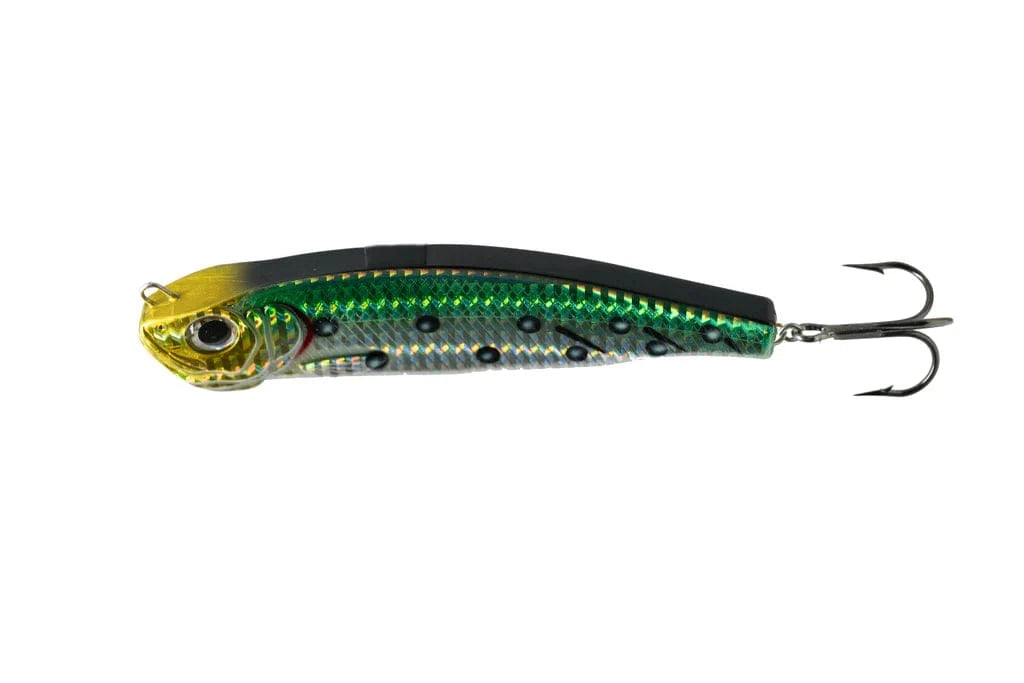 Freedom Herring Cutbait Nuke Lure 3.5" Glow UV Coated 95011