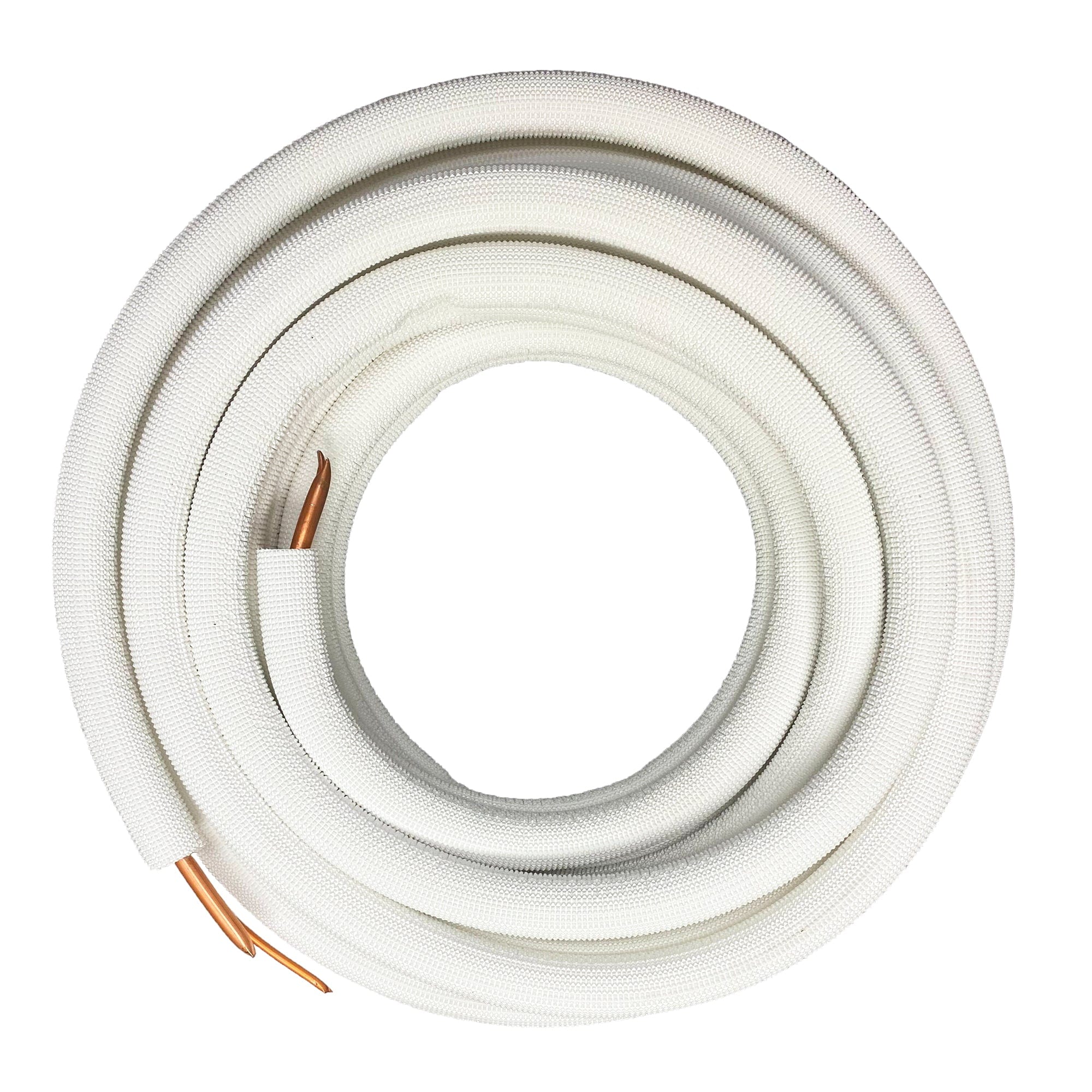 DSLINESET 1/4" X 1/2" X 35 FT 1/2" White Insulation - American Air Components DCTLS14121235