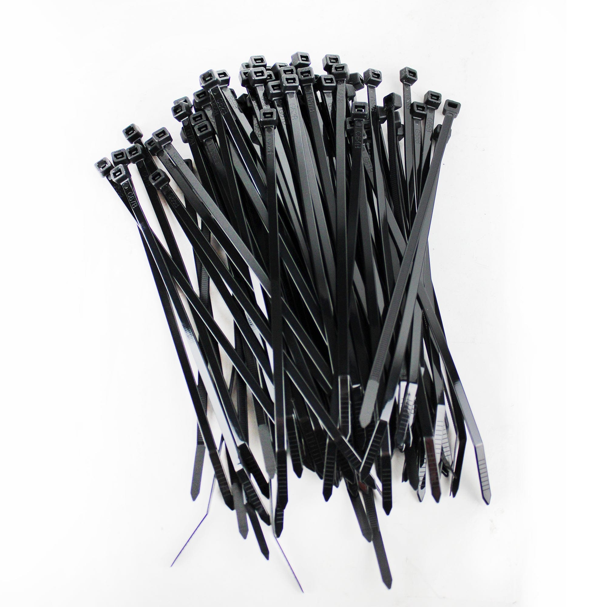 American Air Components XCT7BL Cable Tie - UL - Black - 7.5" 50 lb 100 - Pack