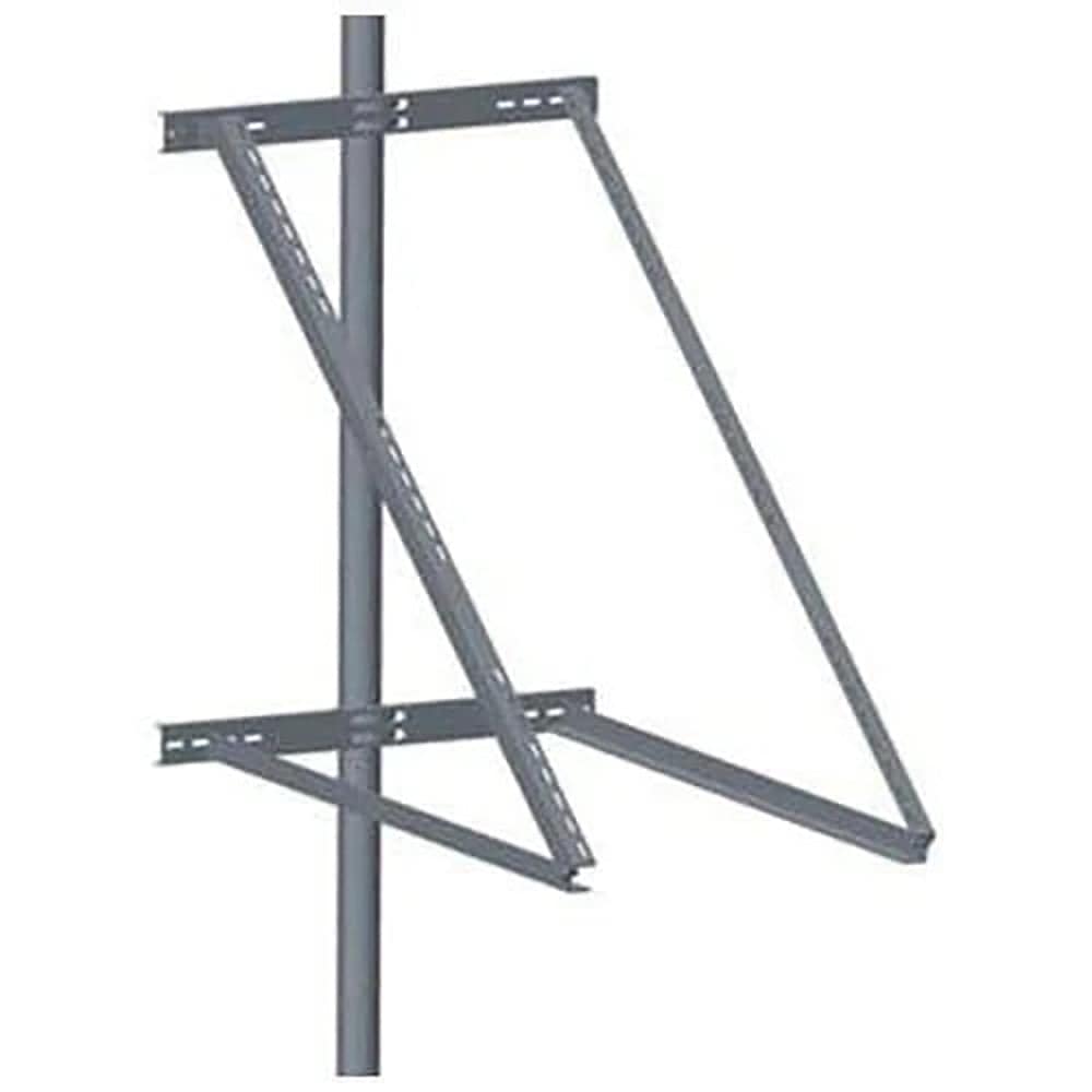 Dual Panel Pole Mount for Two 120W/130W Panels Aims PV2X130POLE