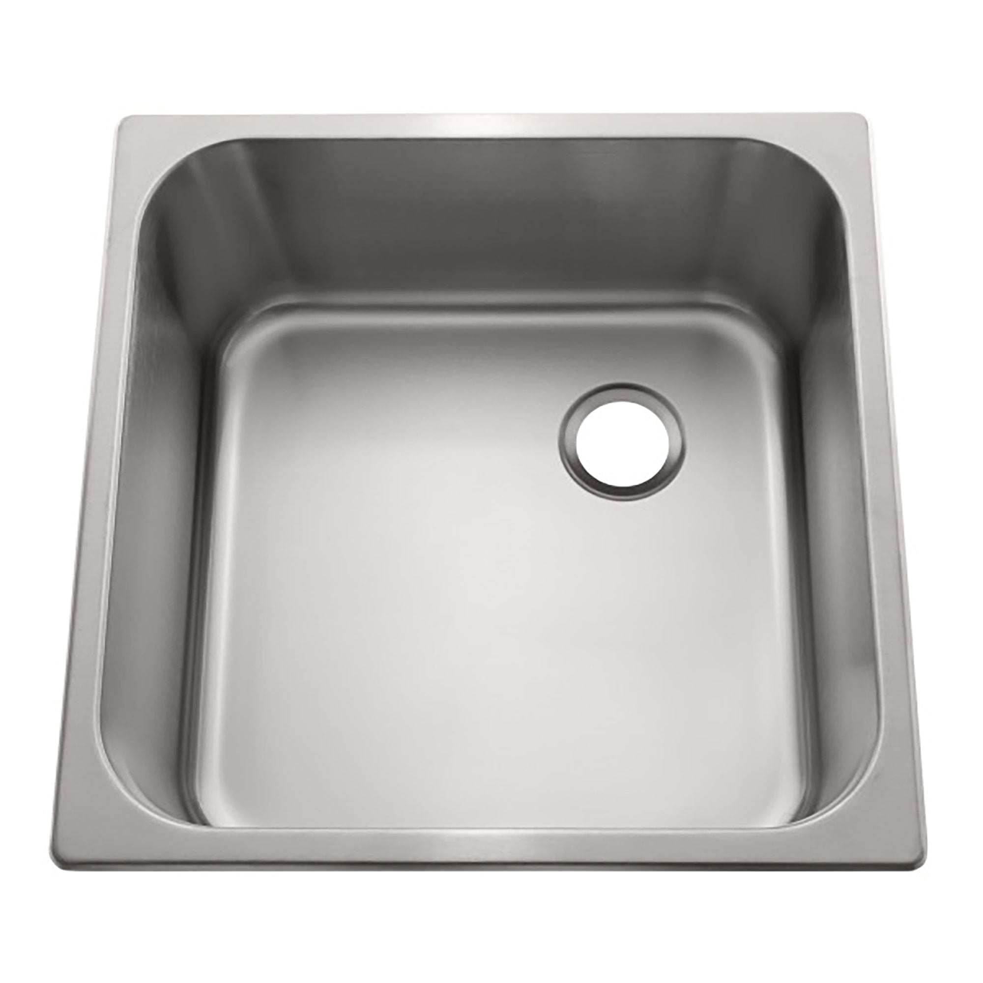 SS Rectangle Sink (Brushed Finish), 2" Drain, SoundKOTE Ambassador Marine S44-4614-BR-R