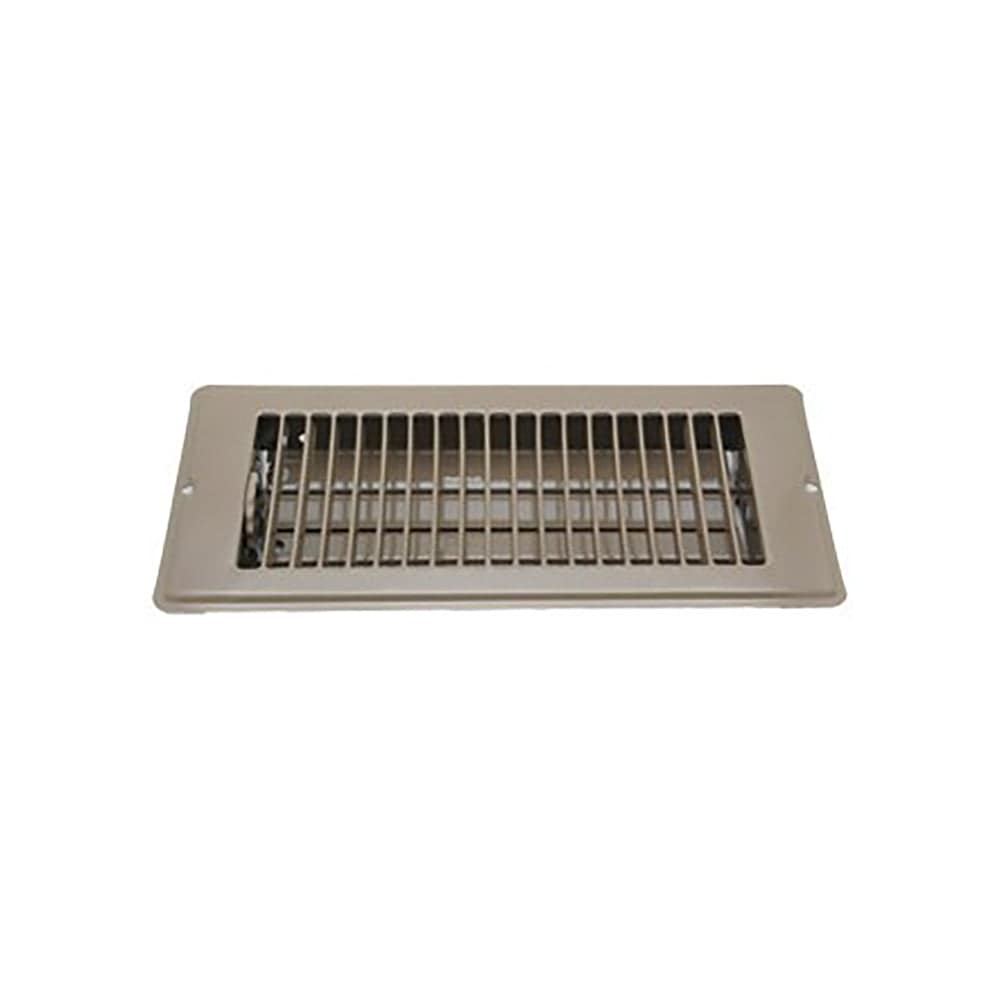 New 4 X 10 Brown Floor Register - AP Products 013-628