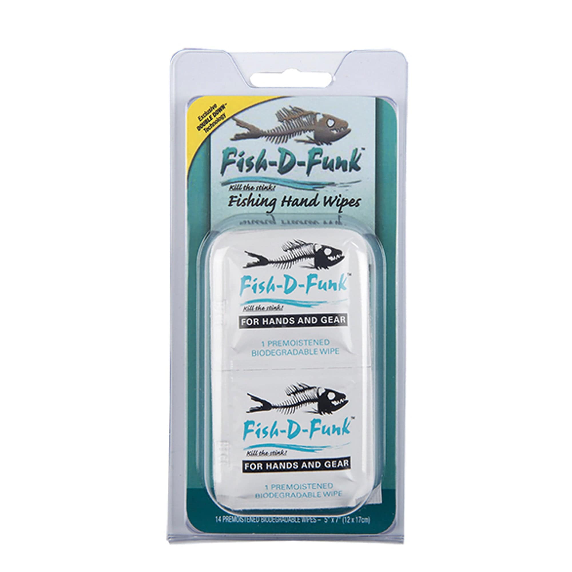Ardent 1001 Fish-D-Funk Wipes Clamshell