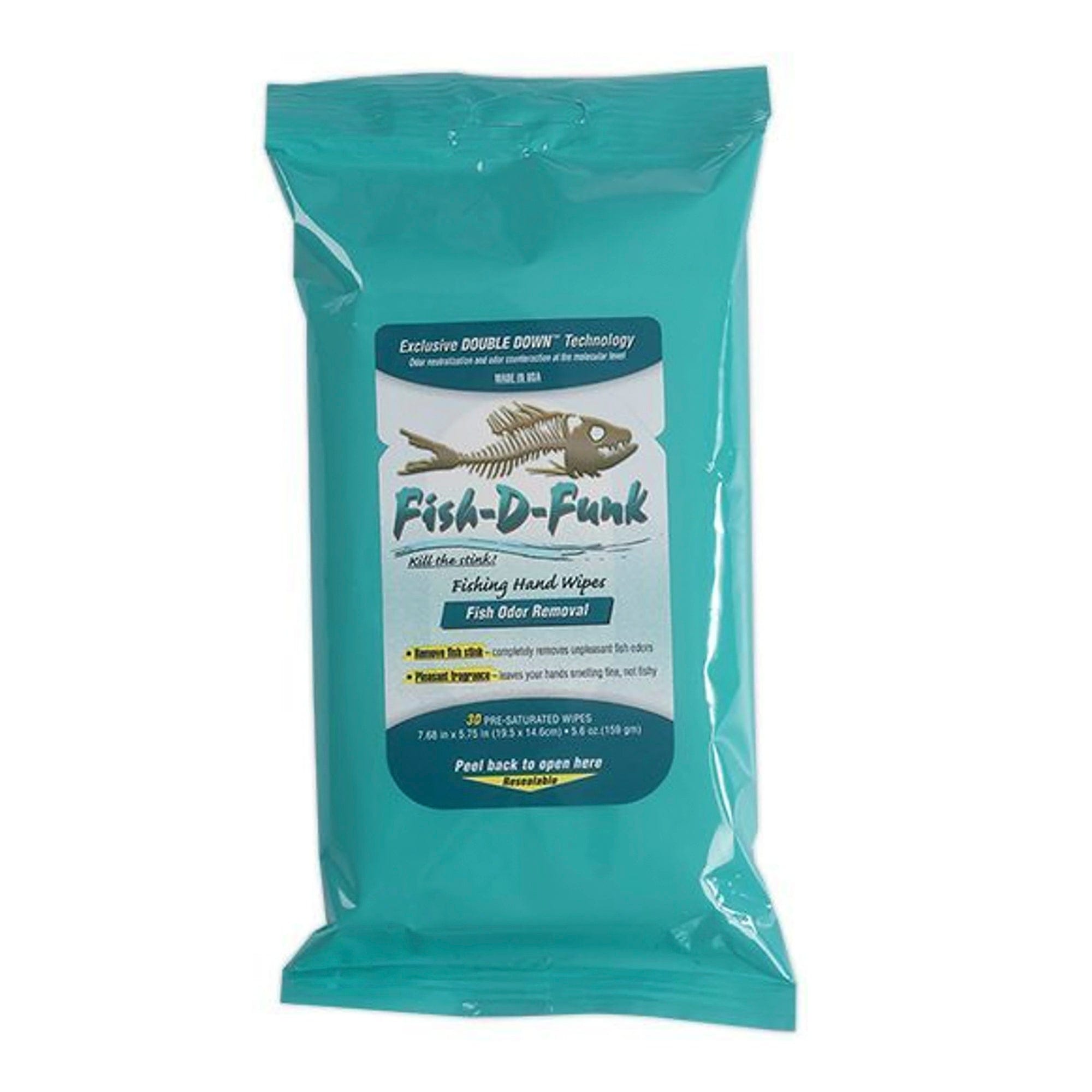 FISH-D-FUNK Odor Removal Wipes