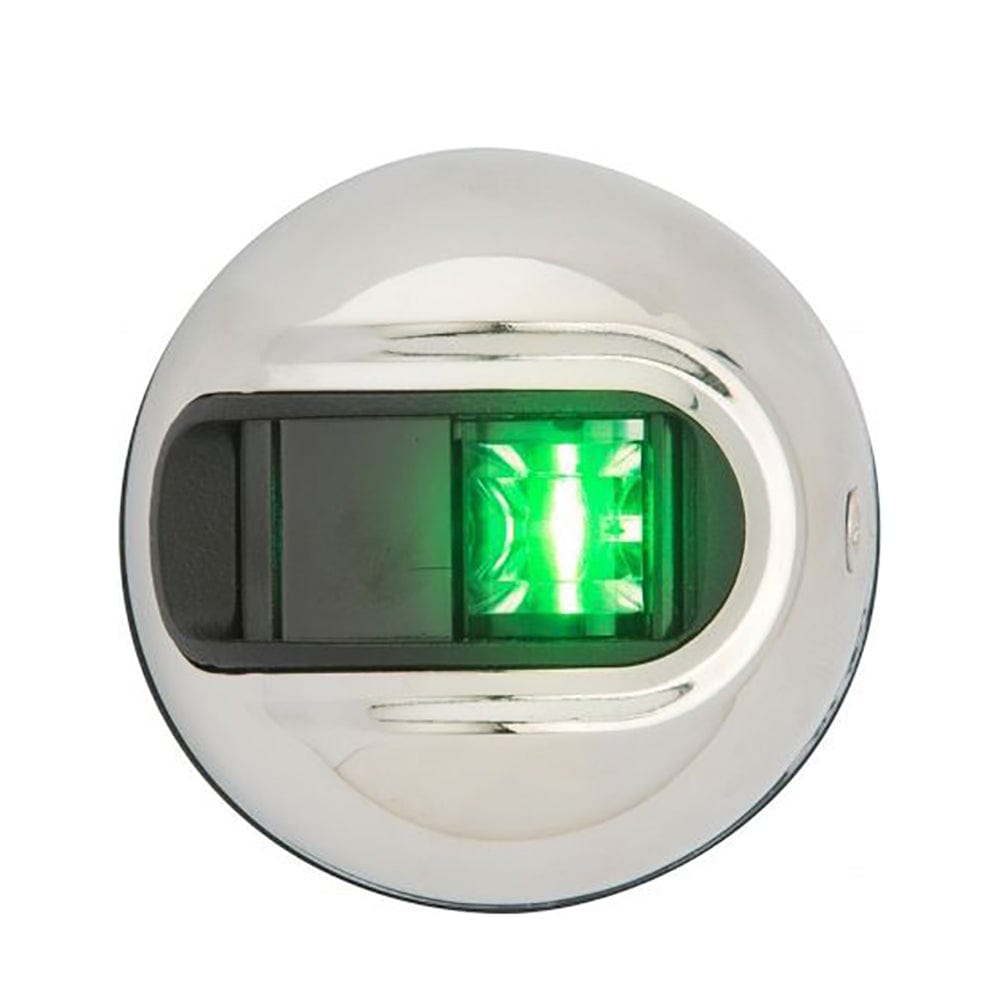 Attwood NV3012SSG-7 LightArmor Vertical Surface Mount Navigation Light, Green