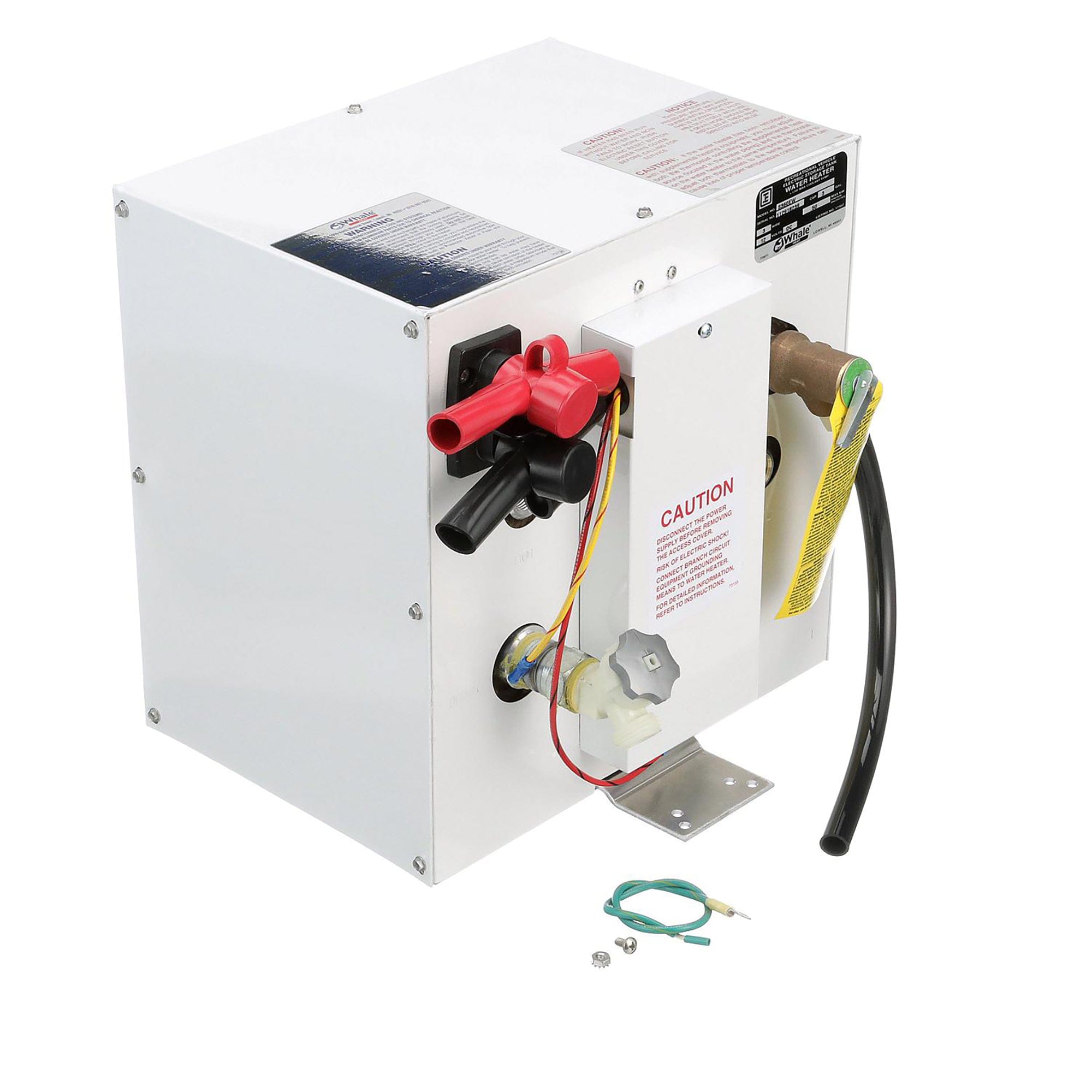 Whale S360EW 3 Gallon 12 Volt Marine Water Heater W/ Mounting Brackets