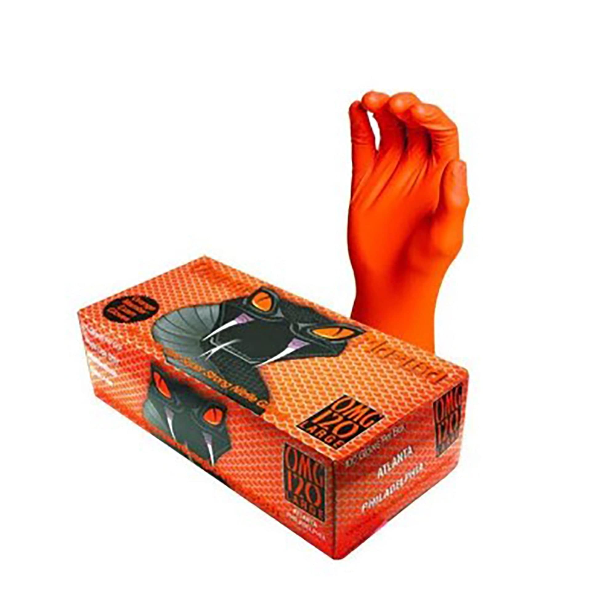 Orange Mamba Nitrile 5.8 mil, XL OMG-130
