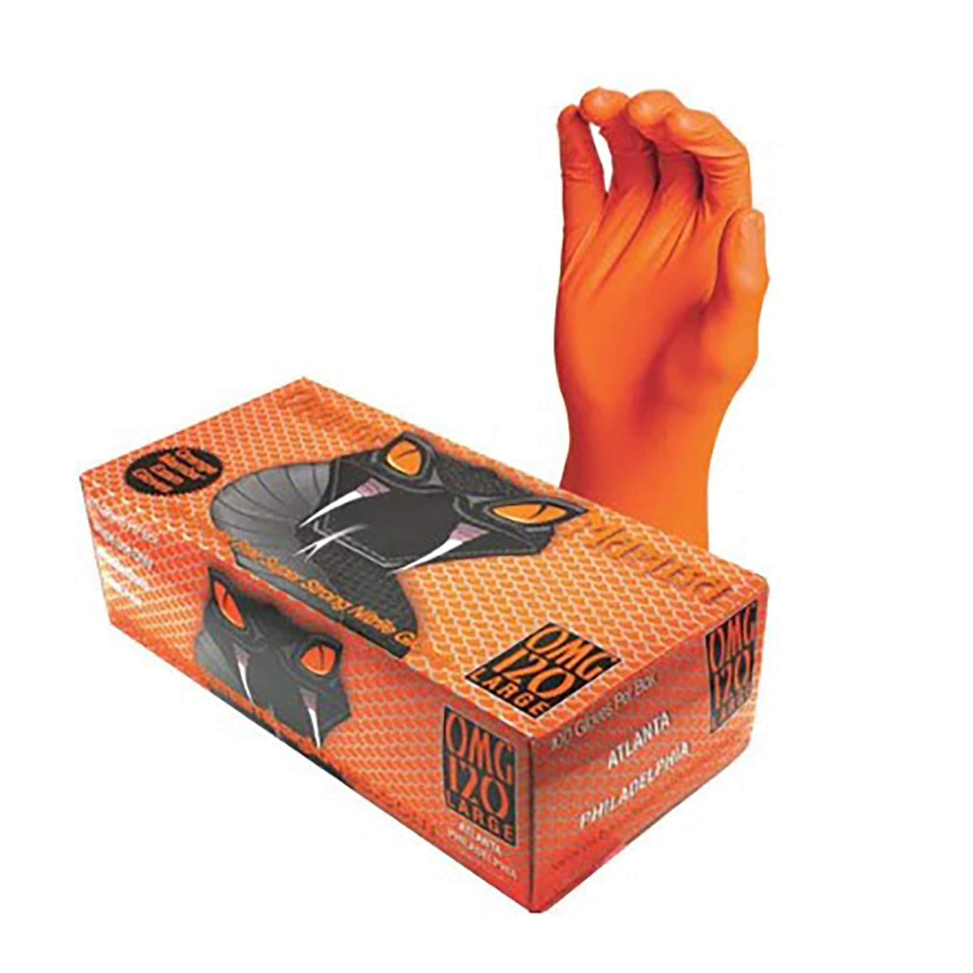 Orange Mamba Nitrile 5.8 mil XXL OMG-140