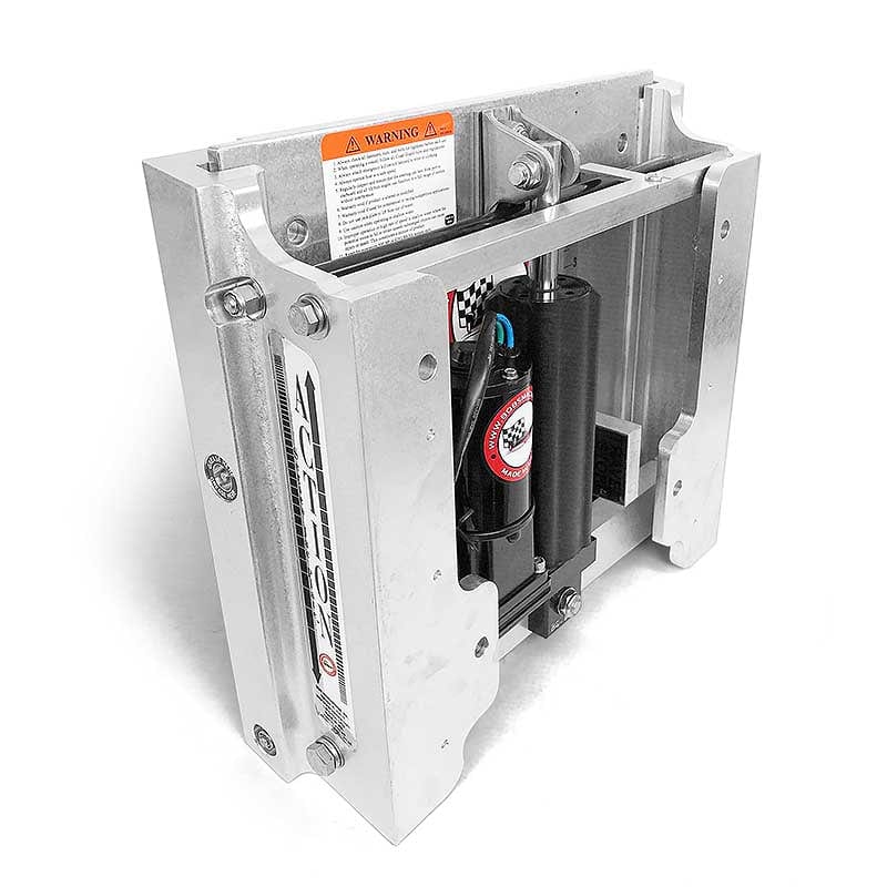 Bob's Machine 100-104101P 4″ Setback Action Series Jack Plate, Black Coated