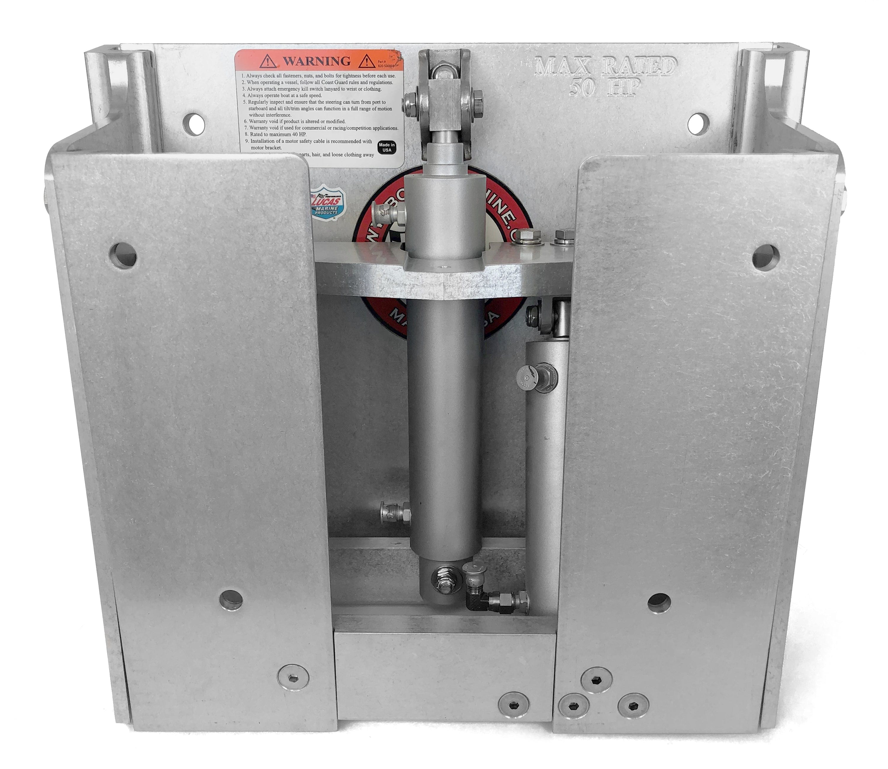 Bob's Machine 100-106016 Tilt & Jack Plate Combo Hydraulic Pump / Solenoid Valve