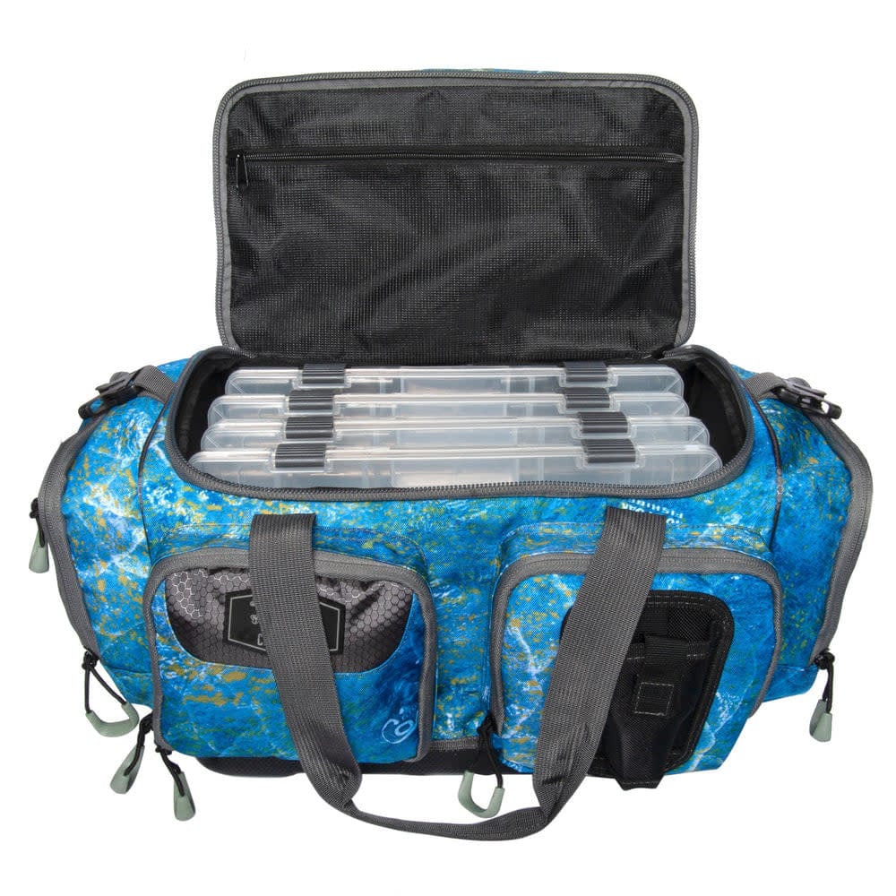 Squall 3700 Binder Tackle Bag w/ Build in Bait Binder 4 trays included Mossy Oak Shoreline - Calcutta CSBB37