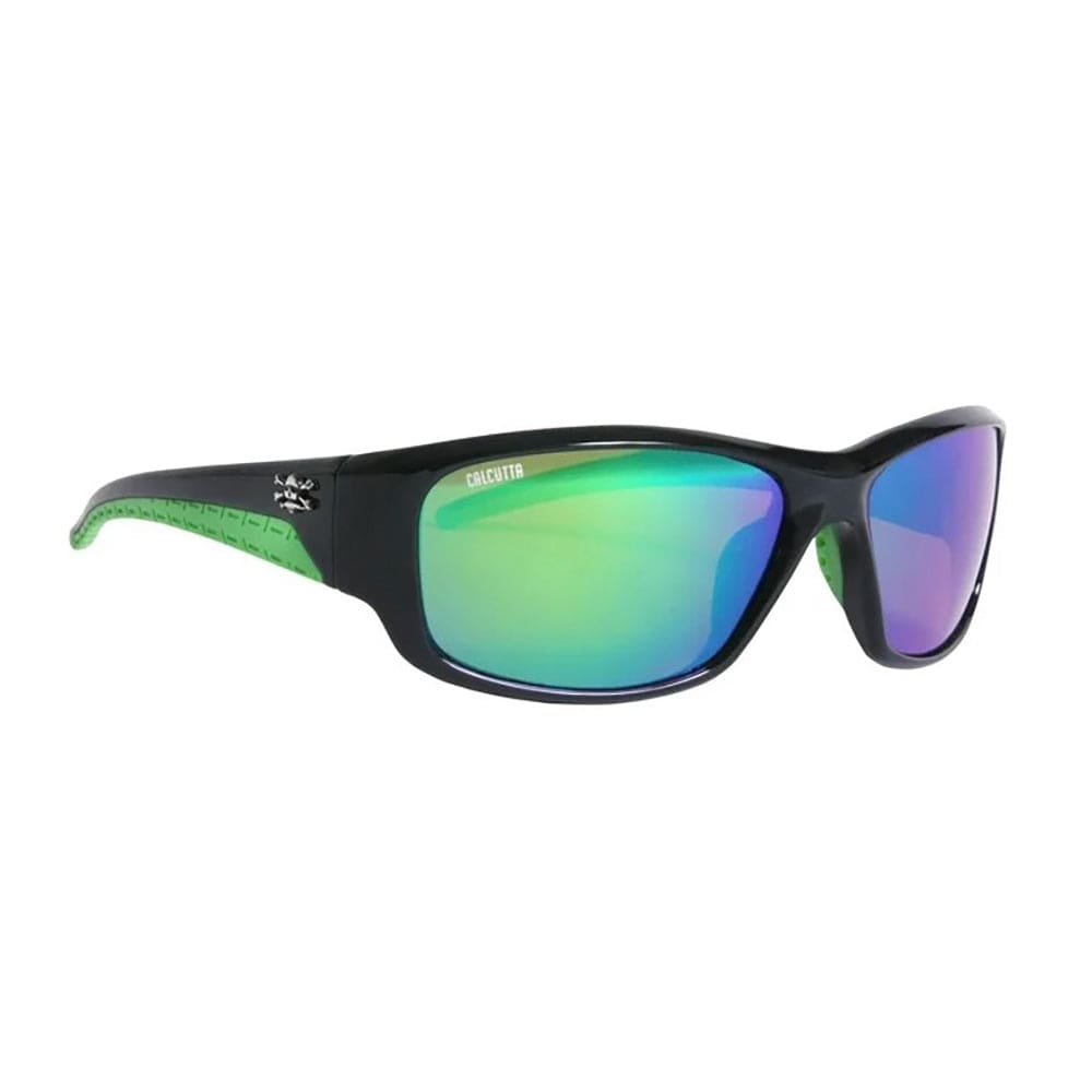 Jost Shiny Black Frame Green Mirror  Lens Calcutta J1GM